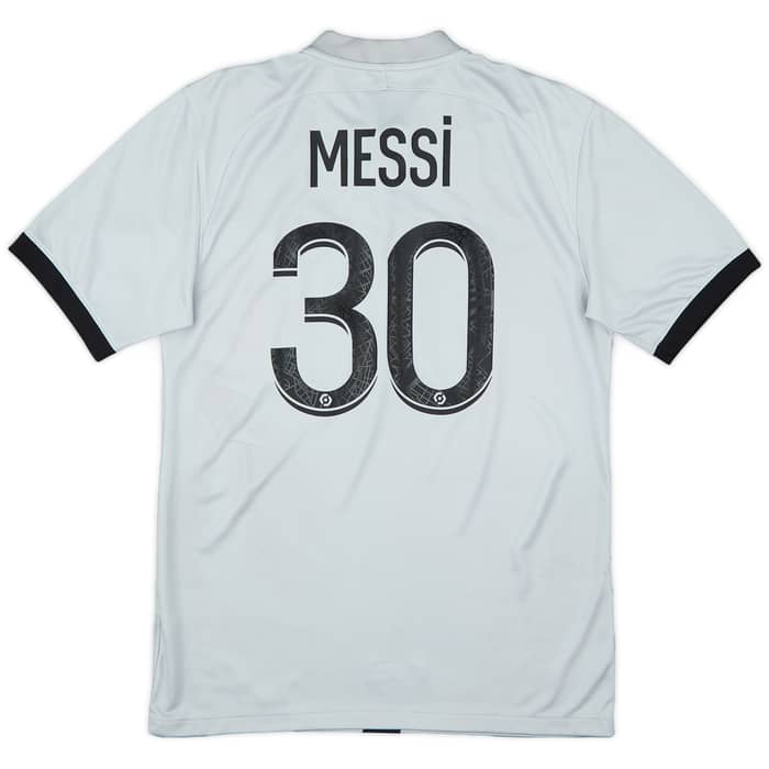 2022-23 Paris Saint-Germain Away Shirt Messi #30 - 7/10 - (S)