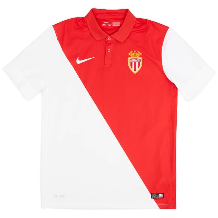 2014-15 Monaco Home Shirt Bernardo Silva #15 - 8/10 - (M)