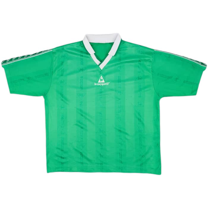 1990s Le Coq Sportif Template Shirt - 9/10 - (XXL)