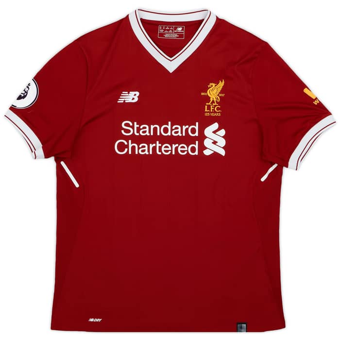2017-18 Liverpool 125 Years Home Shirt Alberto. M #18 - 7/10 - (M)
