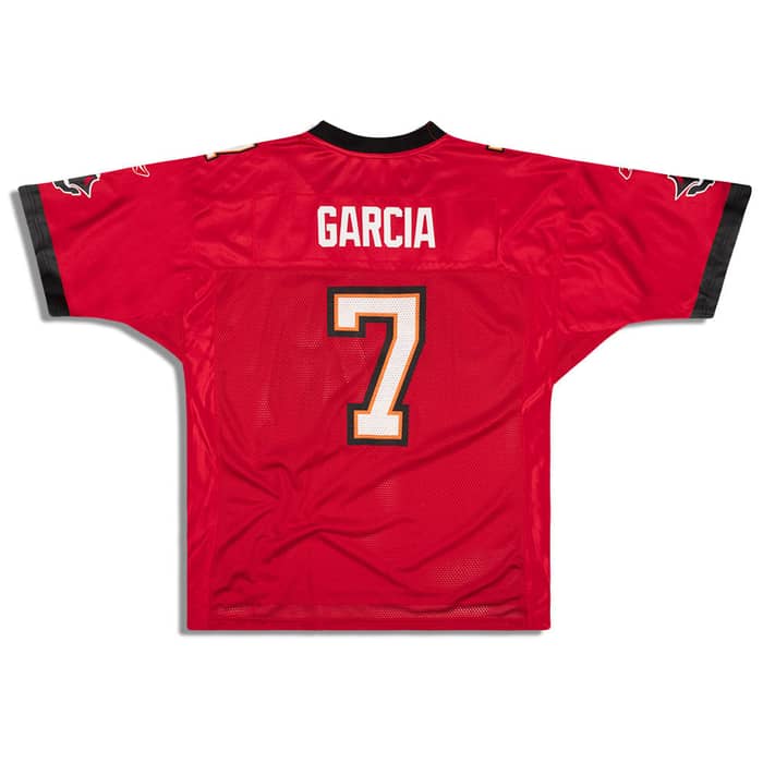 2007 Tampa Bay Buccaneers Garcia #7 Reebok On Field Jersey (Home) XL