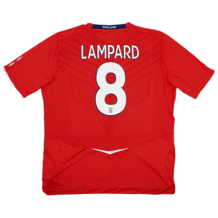 2008-10 England Away Shirt Lampard #8 (XXL)