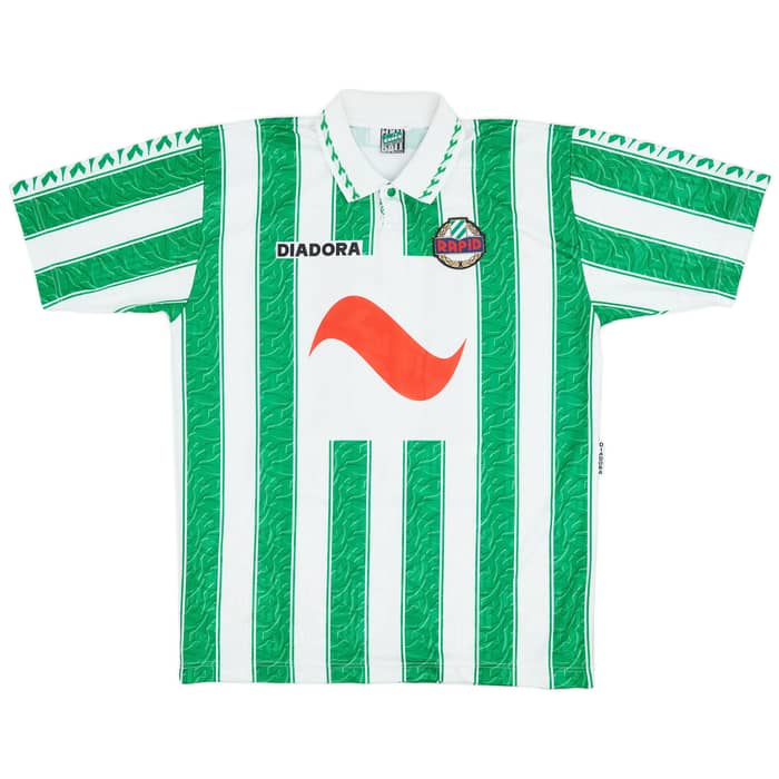 1996-98 Rapid Vienna Home Shirt Prosenik #11 - 8/10 - (XL)