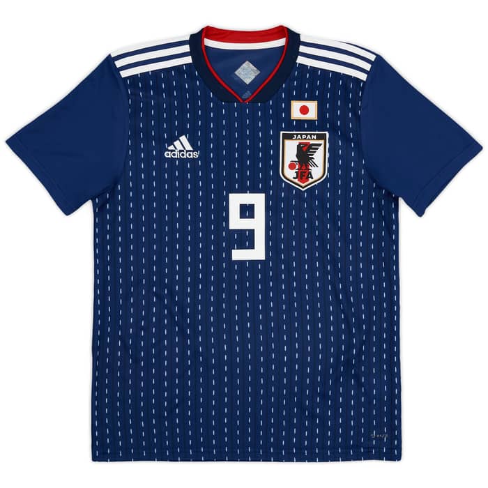 2018-19 Japan Home Shirt Okazaki #9 - 8/10 - (M)