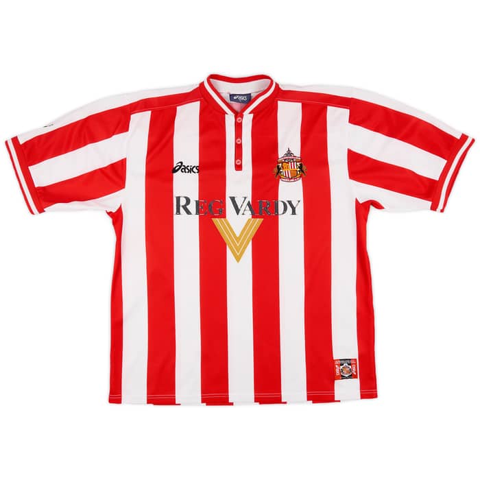 1999-00 Sunderland Home Shirt Helmer #8 - 8/10 - (XL)