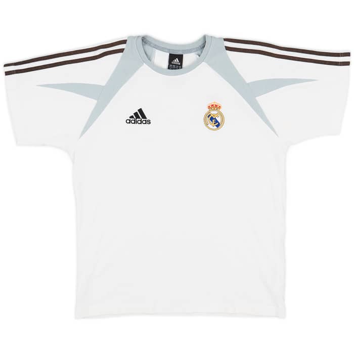 2004-05 Real Madrid adidas Training Shirt - 8/10 - (XL.Boys)