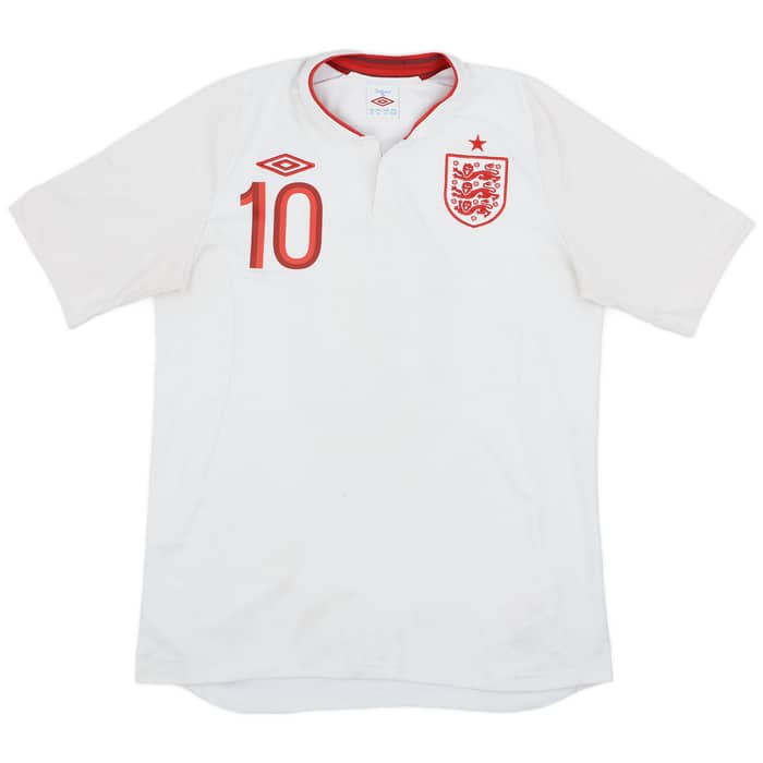 2012-13 England Home Shirt Rooney #10 - 6/10 - (M)