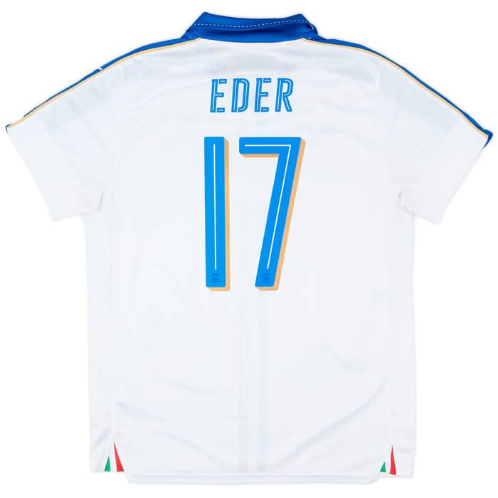 2016-17 Italy Away Shirt Eder #17 - 9/10 - (L)