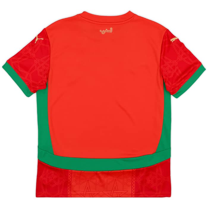2024-25 Morocco Home Shirt (KIDS)