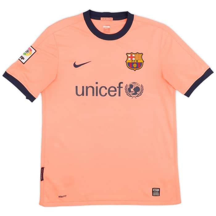 2009-10 Barcelona Away Shirt Messi #10 - 6/10 - (M)