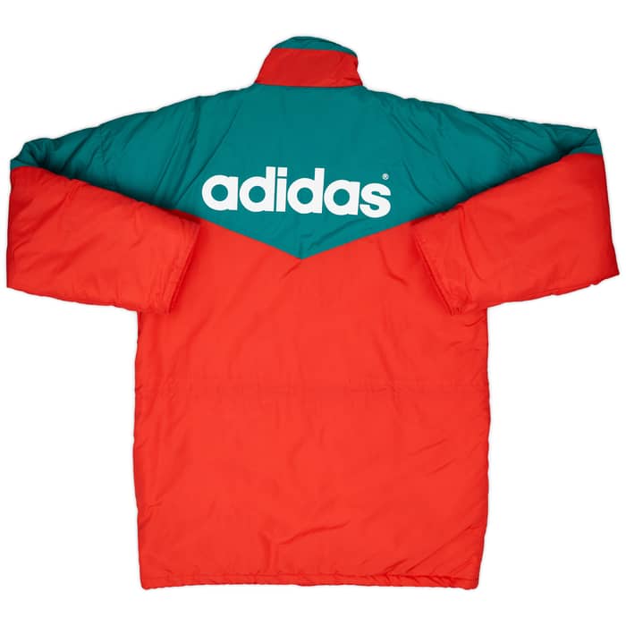 1992-93 Liverpool adidas Centenary Bench Coat - 10/10 - (L)