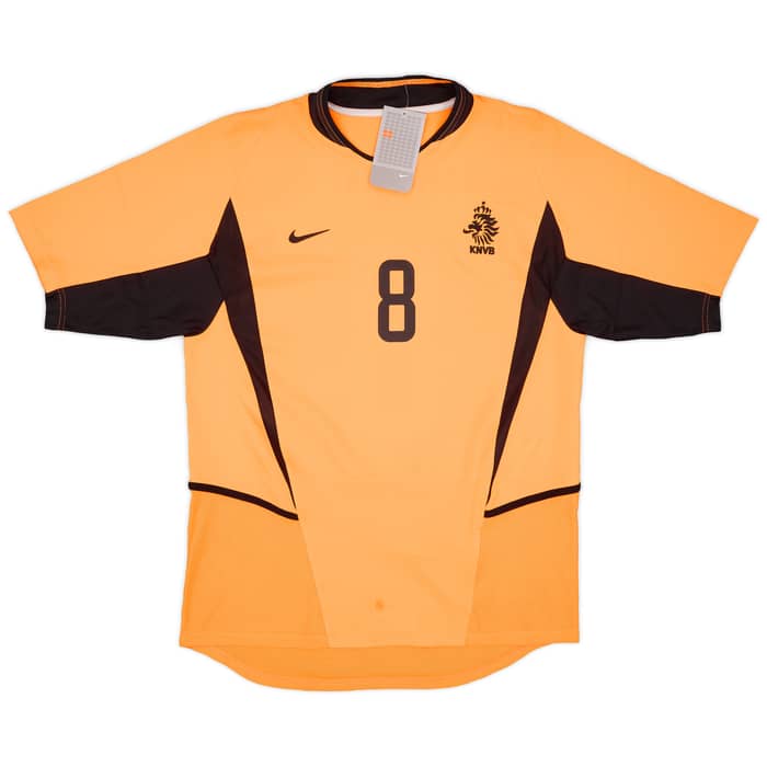 2002-04 Netherlands Home Shirt Davids #8 (M)