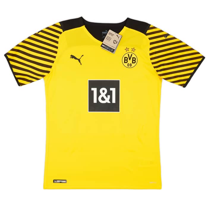 2021-22 Borussia Dortmund Player Issue Home Shirt Bellingham #22