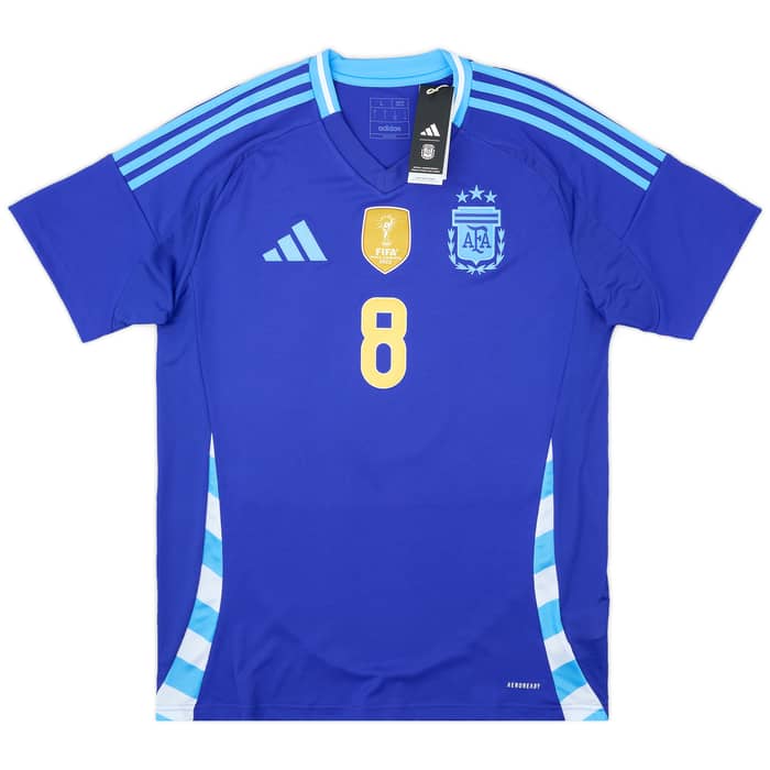 2024-25 Argentina Away Shirt E.Fernandez #8