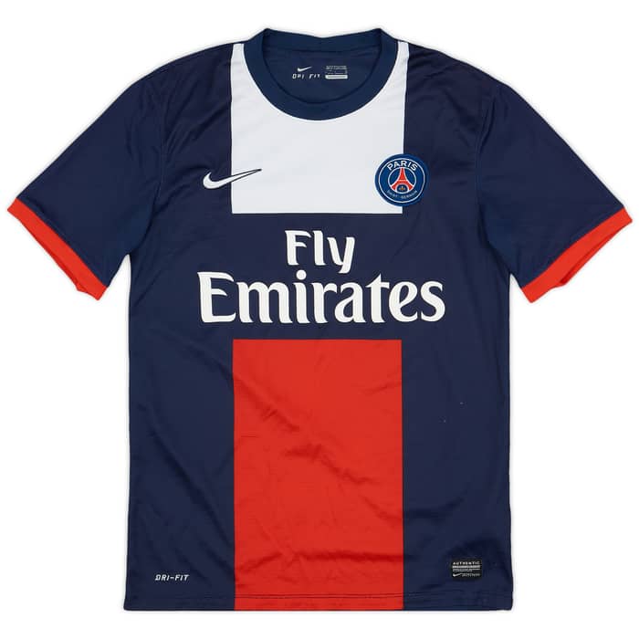 2013-14 Paris Saint-Germain Home Shirt Ibrahimovic #10 - 8/10 - (S)