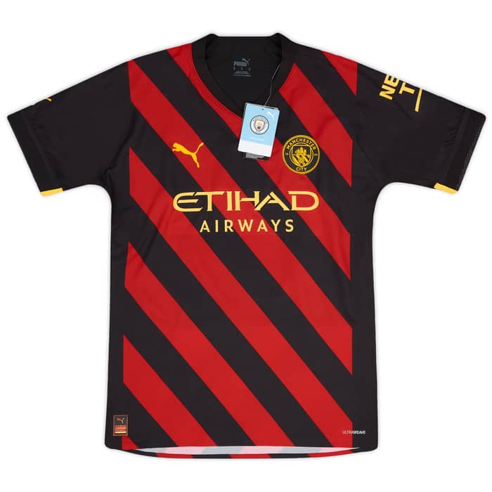 2022-23 Manchester City Player Issue Away European Shirt Haaland #9