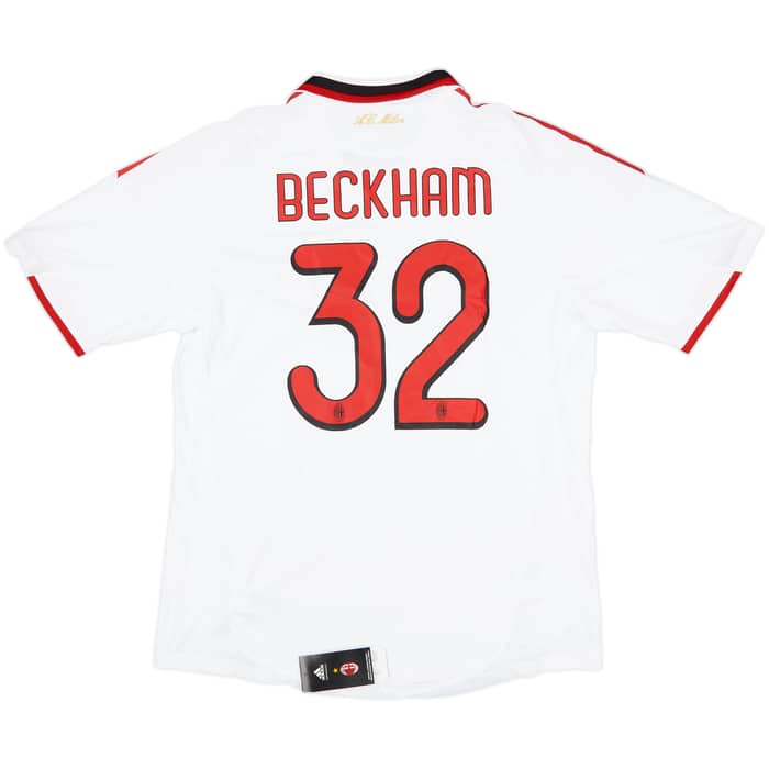 2009-10 AC Milan Player Issue Away Shirt Beckham #23 (XL)