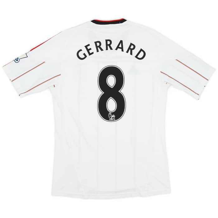 2010-11 Liverpool Away Shirt Gerrard #8 - 5/10 - (M)