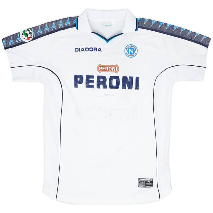 2000-01 Napoli Match Worn Away Shirt Fresi #6