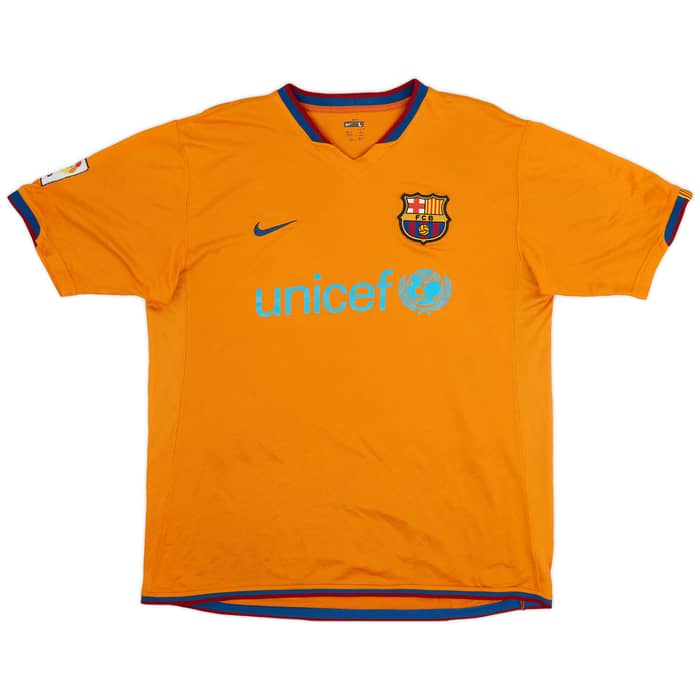 2006-08 Barcelona Away Shirt Messi #19 - 7/10 - (L)
