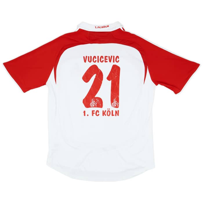 2007-08 FC Koln Home Shirt Vucicevic #21 - 6/10 - (XXL)