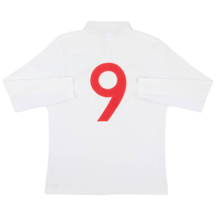 2009-10 England Home Shirt #9 - 6/10 - (M)