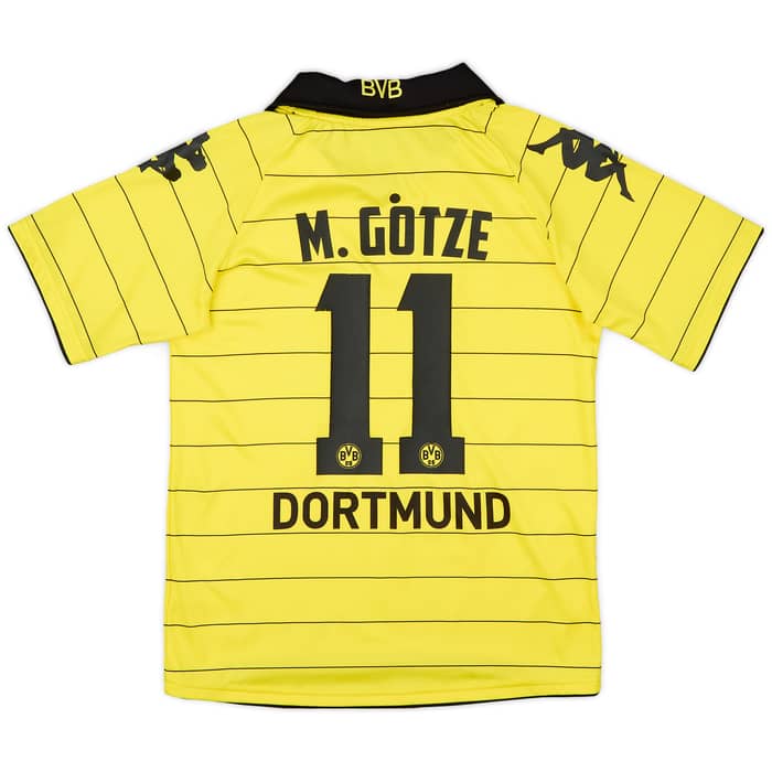 2010-11 Borussia Dortmund Home Shirt M.Gotze #11 - 7/10 - (L.Boys)