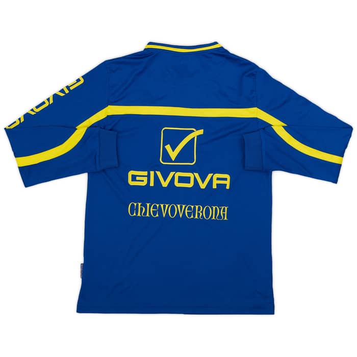 2018-19 Chievo Verona Givova Training L/S Shirt - 8/10 - (M)