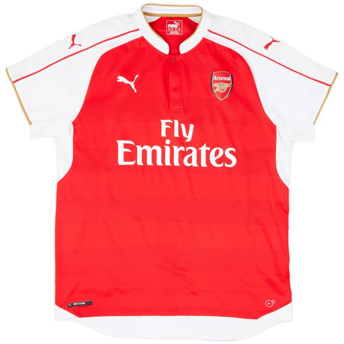2015-16 Arsenal Home Shirt Arteta #8
