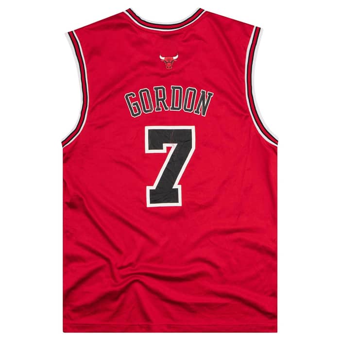 2006-09 Chicago Bulls Gordon #7 adidas Jersey (Away) M