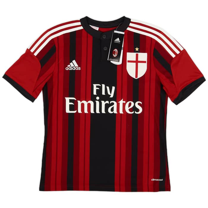 2014-15 AC Milan Home Shirt Montolivo #18 (L.Boys)