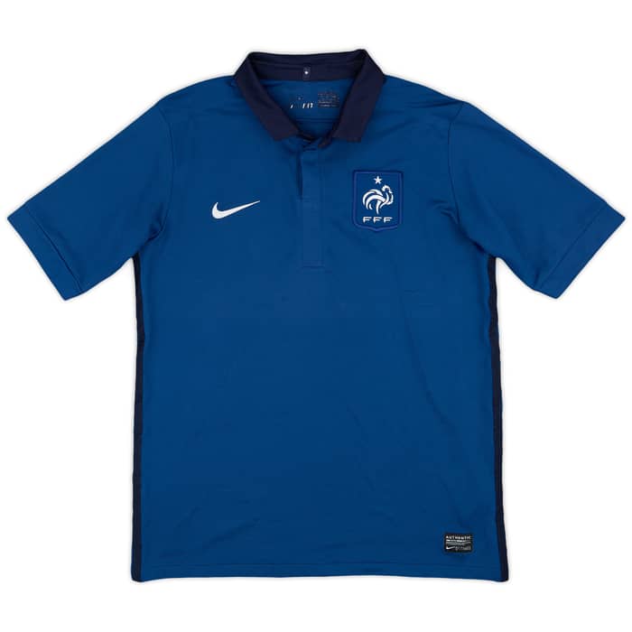 2011-12 France Home Shirt Benzema #10 - 8/10 - (XL.Boys)