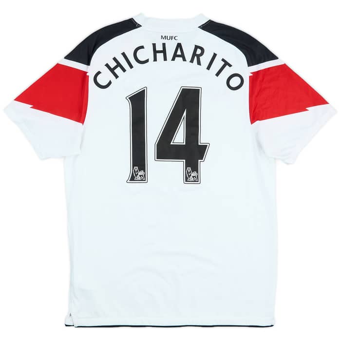 2010-12 Manchester United Away Shirt Chicharito #14 - 6/10 - (S)