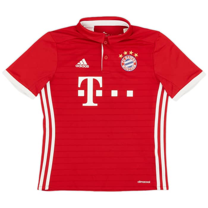 2016-17 Bayern Munich Home Shirt - 9/10 - (M.Boys)