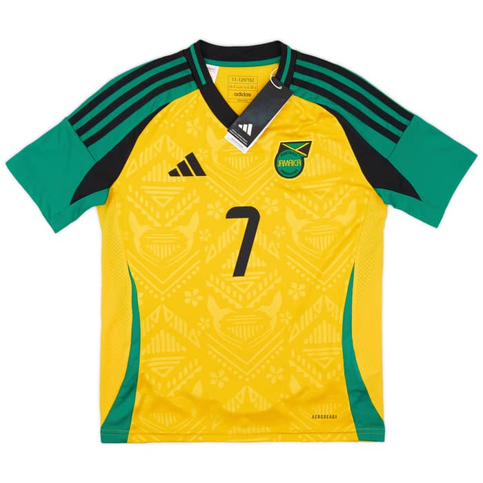 2024-25 Jamaica Home Shirt Bailey #7 (KIDS)