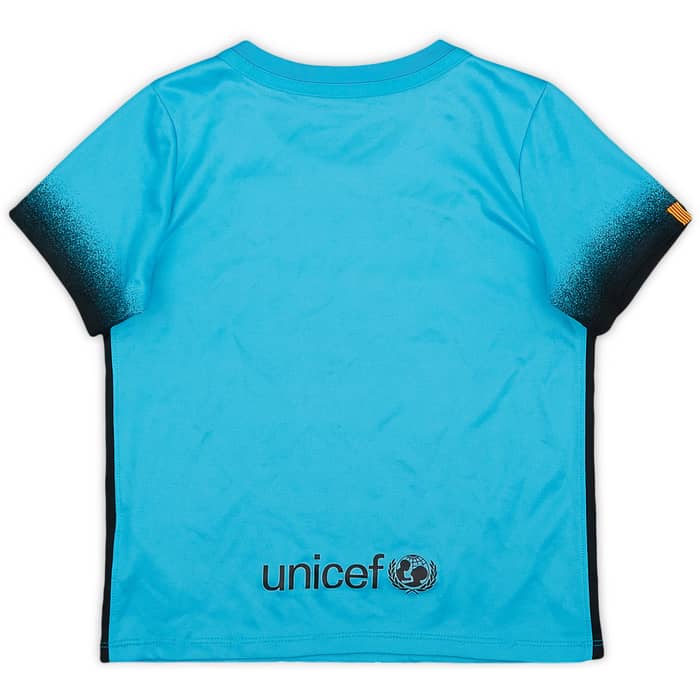 2015-16 Barcelona Third Shirt - 6/10 - (4-5 Years)