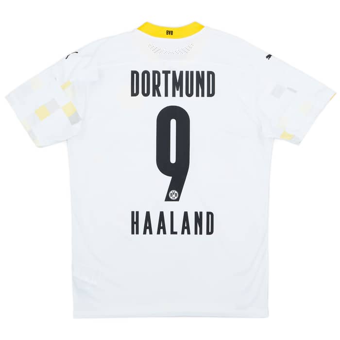 2020-21 Borussia Dortmund Player Issue Third Shirt Haaland #9
