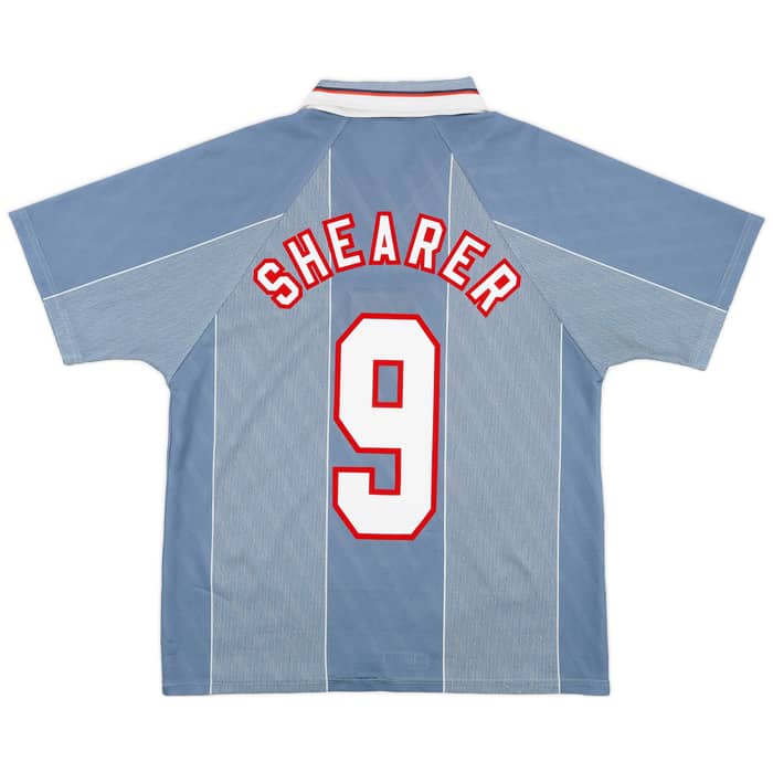 1996-97 England Away Shirt Shearer #9 - 9/10 - (M)