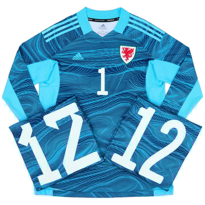 2021-22 Wales Women's Player Issue GK Shirt # - 9/10