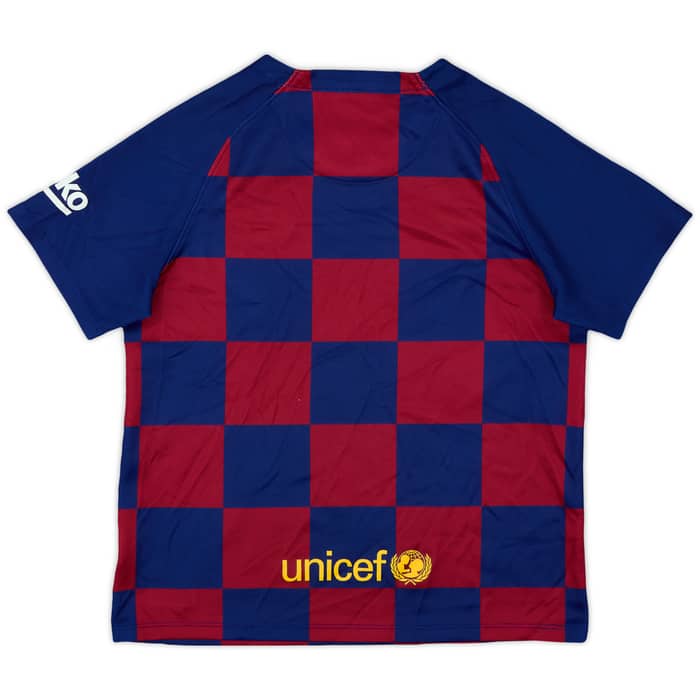 2019-20 Barcelona Home Shirt - 9/10 - (7-8 Years)