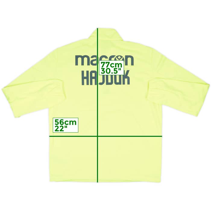 2022-23 Hajduk Split Macron 1/4 Zip Drill Top (L)
