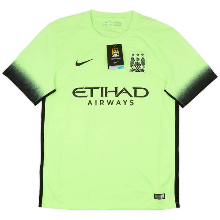 2015-16 Manchester City Third Shirt Kompany #4 (M)