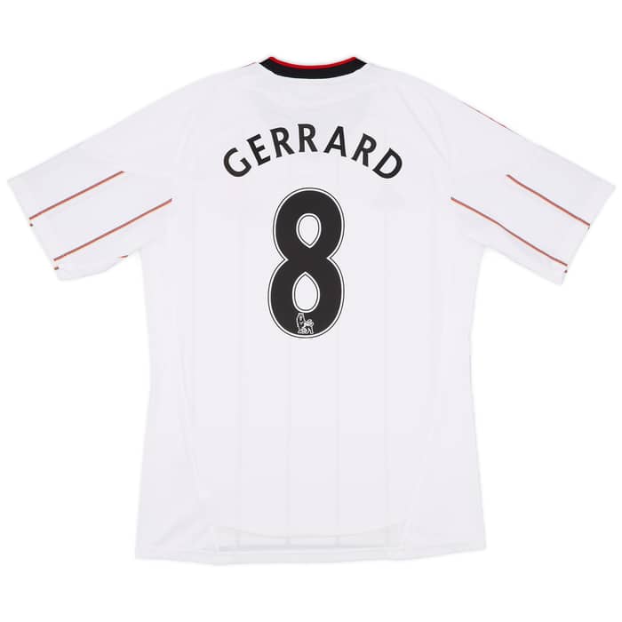 2010-11 Liverpool Away Shirt Gerrard #8 - 6/10 - (M)