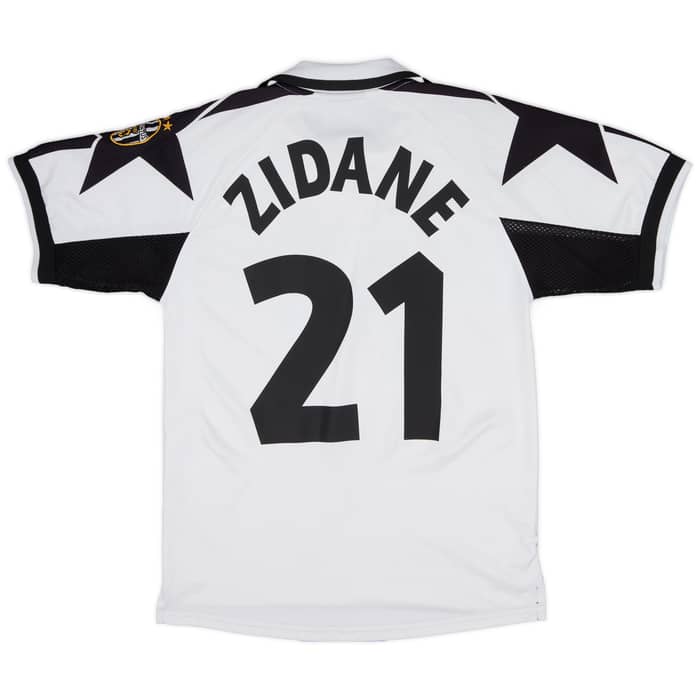 1999-00 Juventus Away Shirt Zidane #21 - 6/10 - (S)