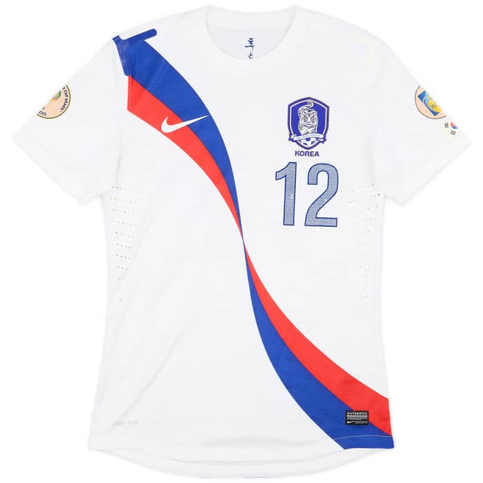 2012-13 South Korea Match Issue World Cup Qualifiers Away Shirt #12