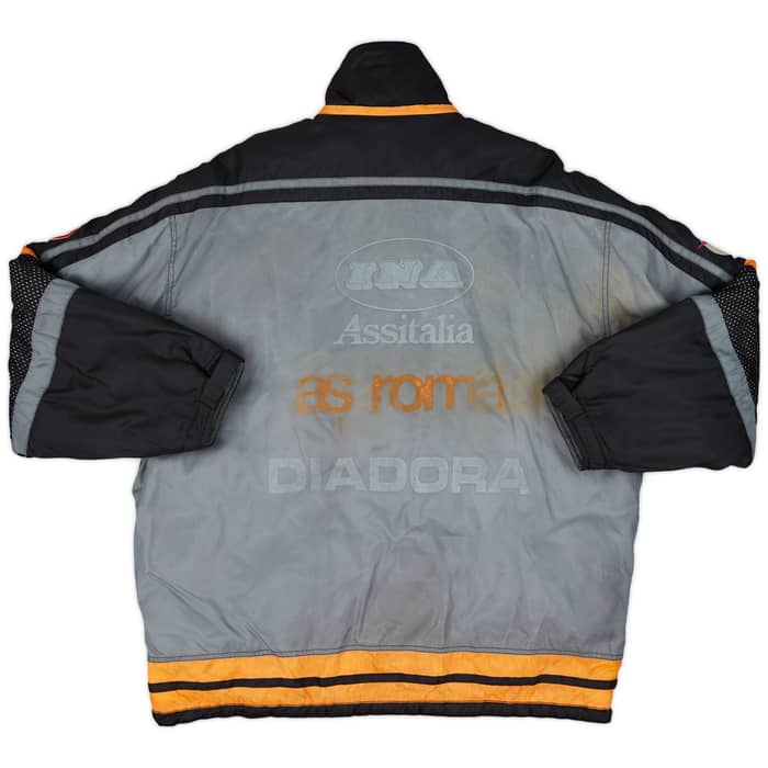 1998-99 Roma Diadora Padded Bench Coat - 5/10 - (M)