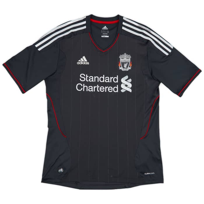 2011-12 Liverpool Away Shirt Gerrard #8 - 5/10 - (M)