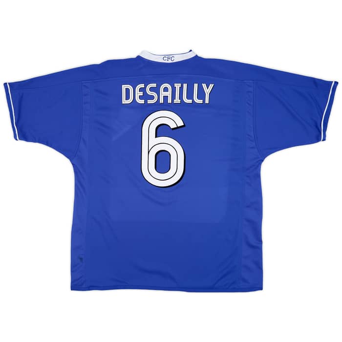 2003-05 Chelsea Home Shirt Desailly #6 - 7/10 - (L)