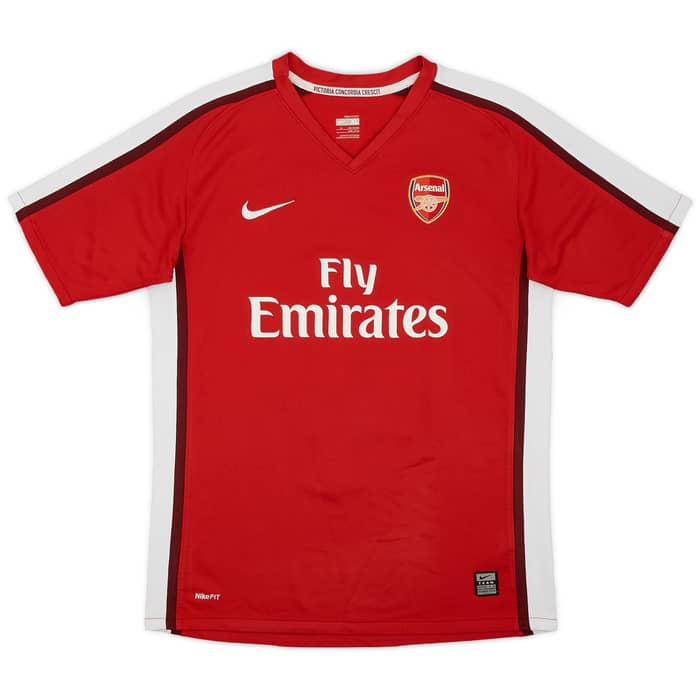 2008-10 Arsenal Home Shirt Fabregas #4 - 6/10 - (XL.Boys)