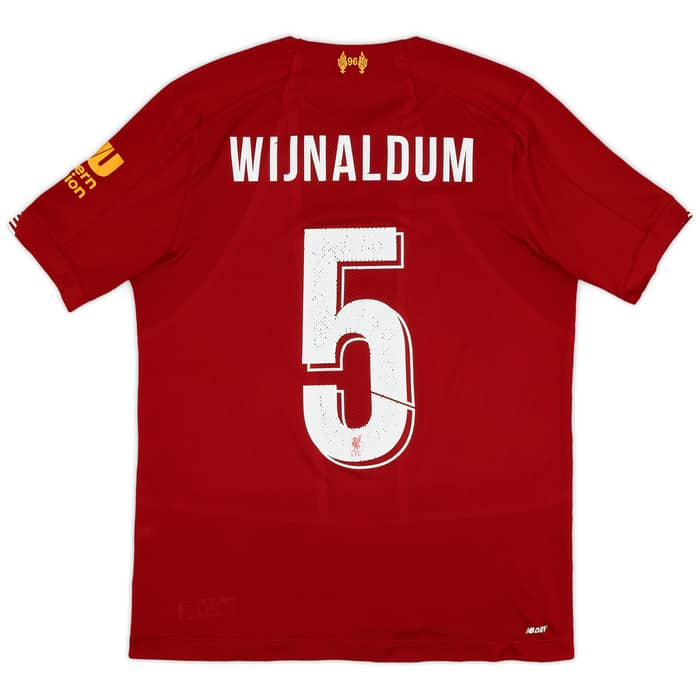 2019-20 Liverpool Home Shirt Wijnaldum #5 - 7/10 - (S)